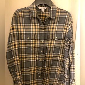 Old Navy The Boyfriend Shirt, flannel, S
